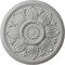 Ekena Millwork Edinburgh Ceiling Medallion (Fits Canopies up to 5 1/4"), Hand-Painted Frost, 18"OD x 1 3/4"P CM18EDFRF - alternate 1